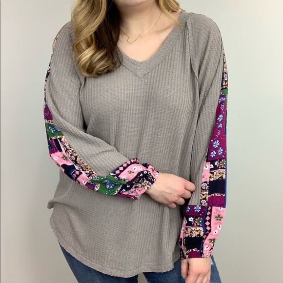 Wanderlust Thermal Top Lavender Mocha - Picture 4 of 8